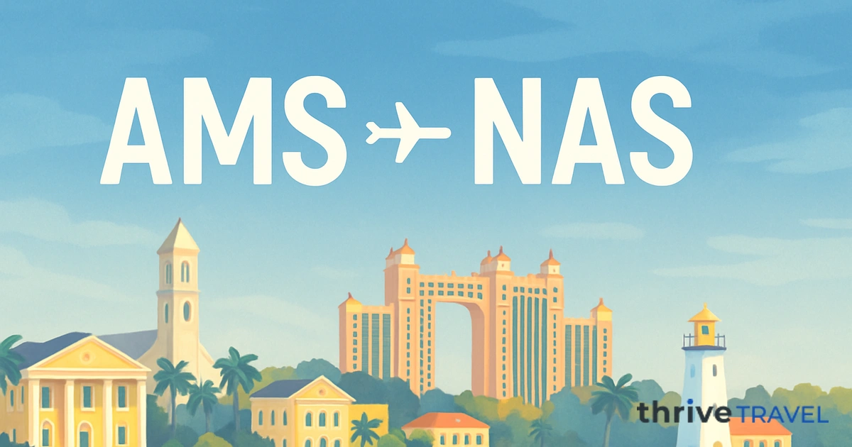 Amsterdam to Nassau
