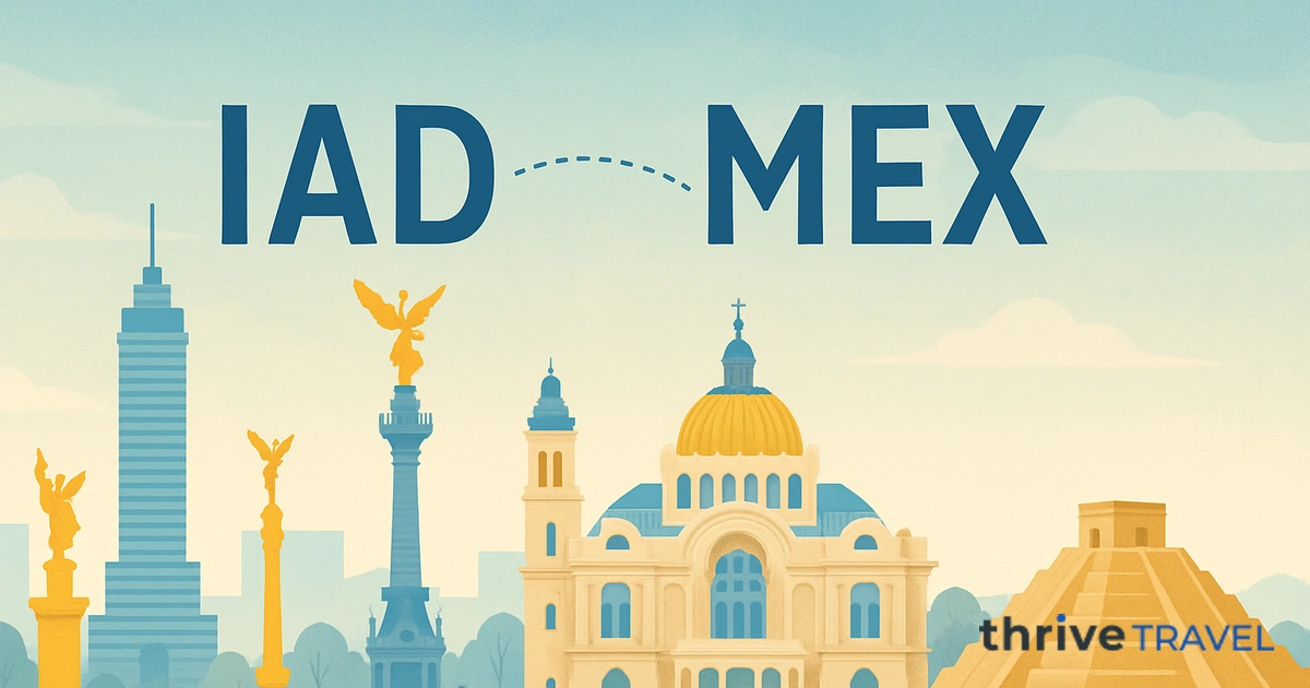 Washington to Mexico City