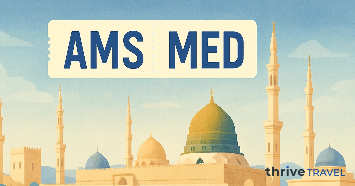 Amsterdam to Madinah