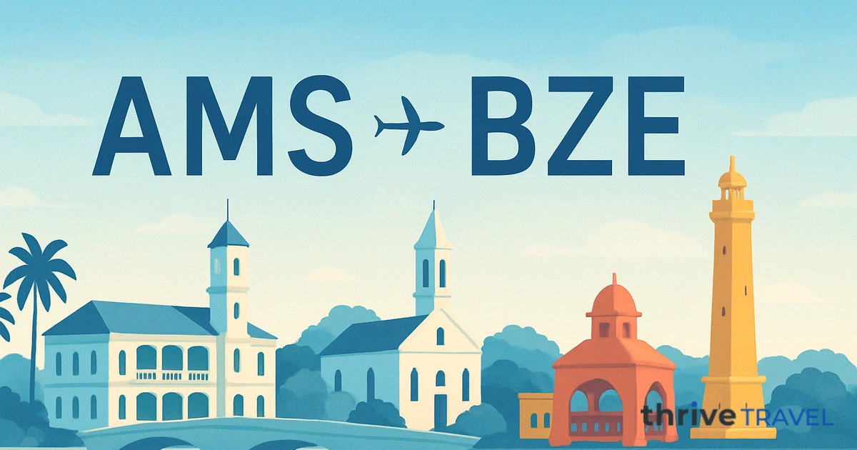 Amsterdam to Belize City