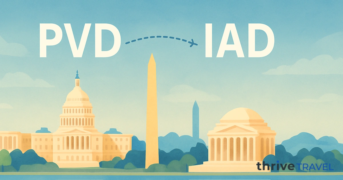 Providence to Washington