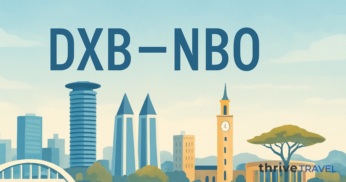 Dubai to Nairobi