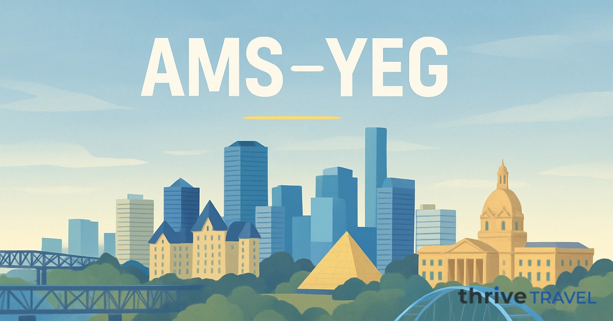 Amsterdam to Edmonton