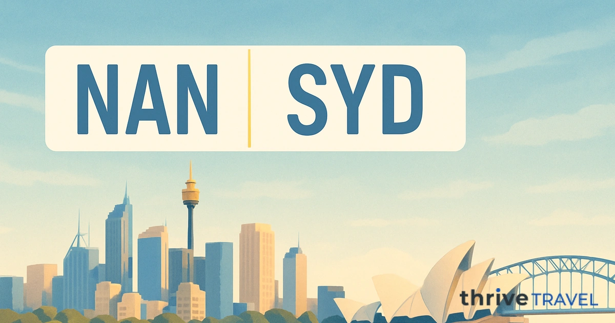 Nadi to Sydney