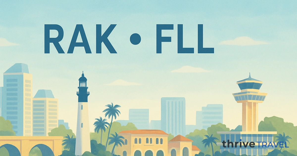 Marrakech to Fort Lauderdale