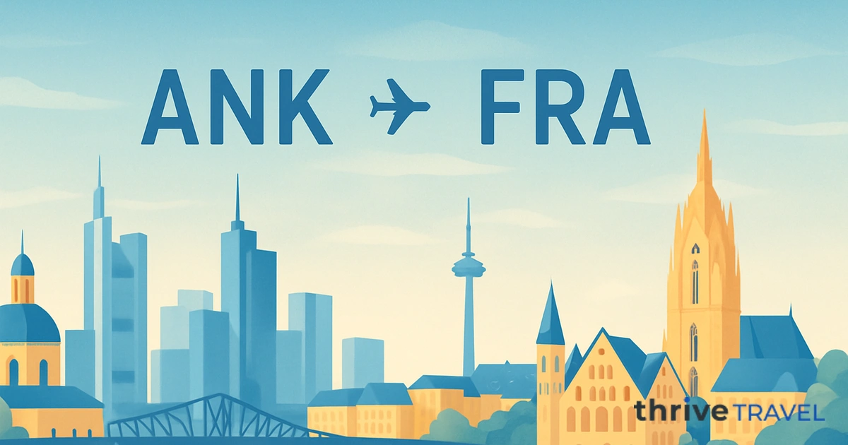 Ankara to Frankfurt