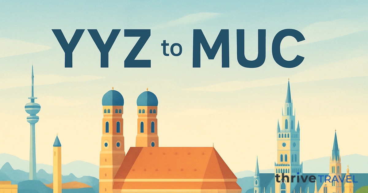 Toronto to Munich