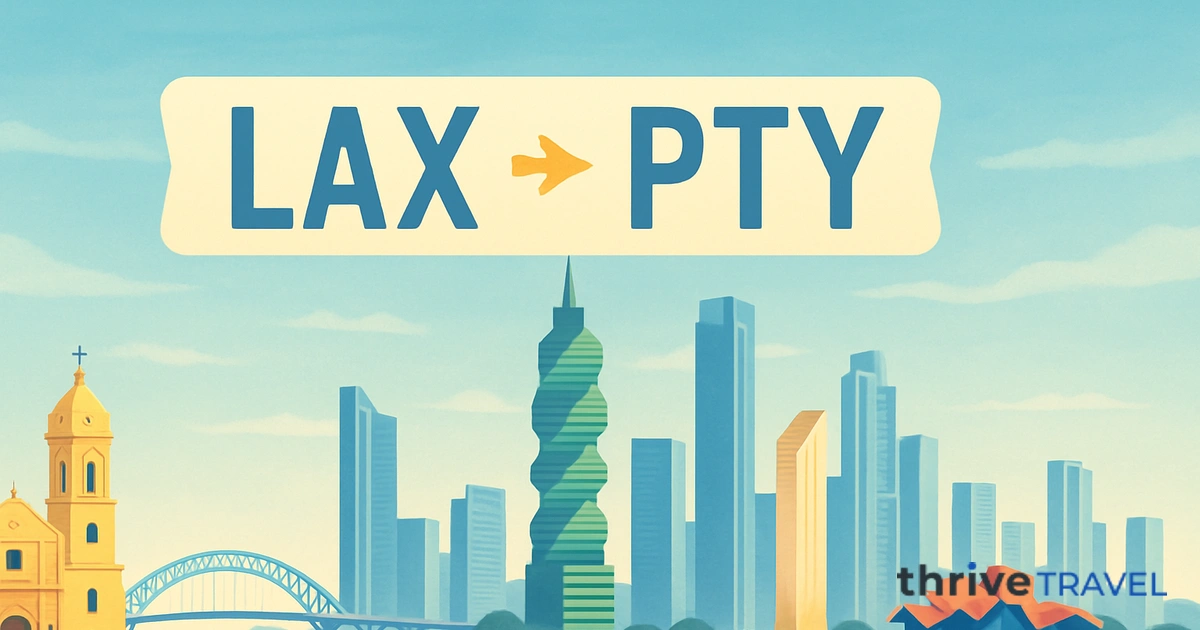 Los Angeles to Panama City