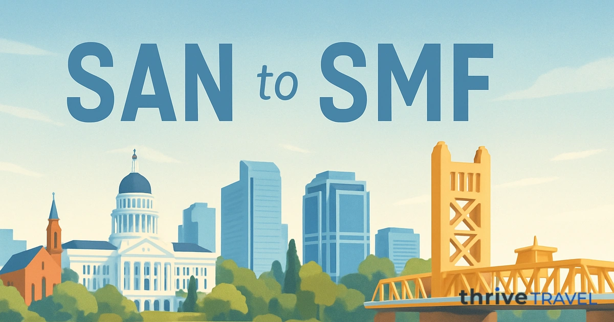 San Diego to Sacramento
