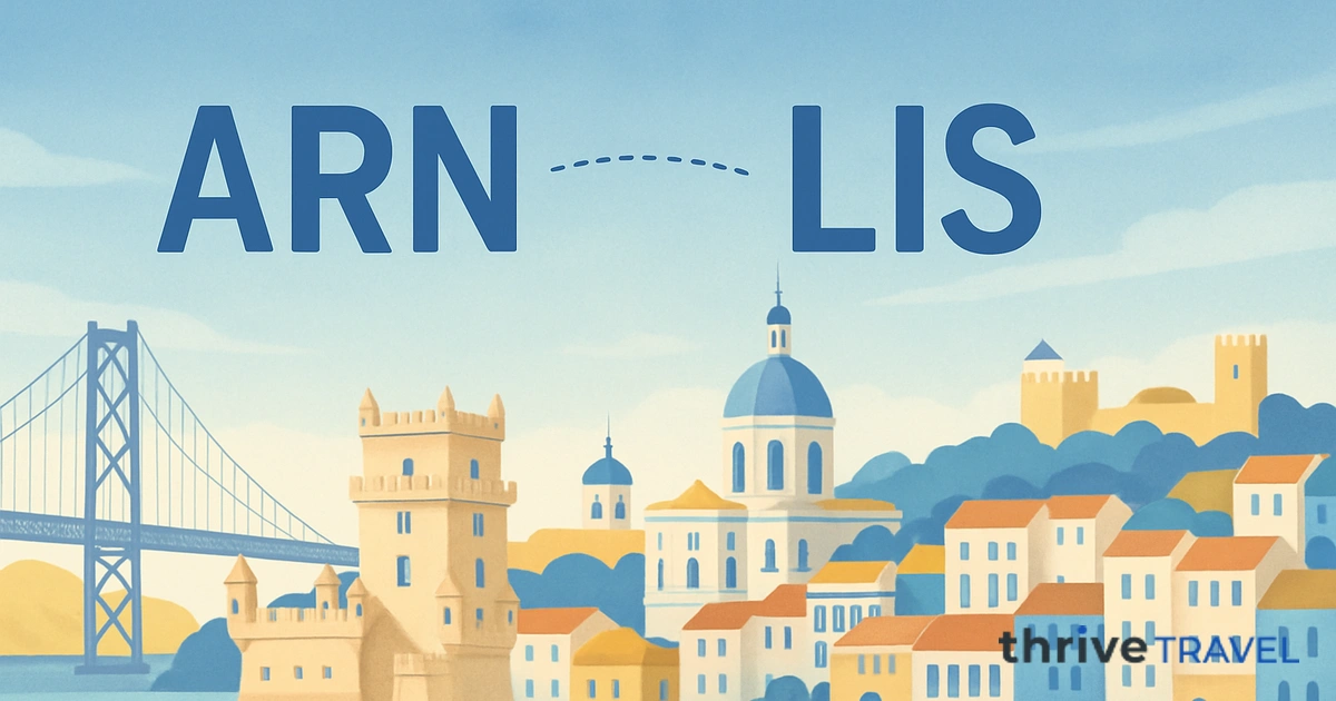 Stockholm to Lisbon