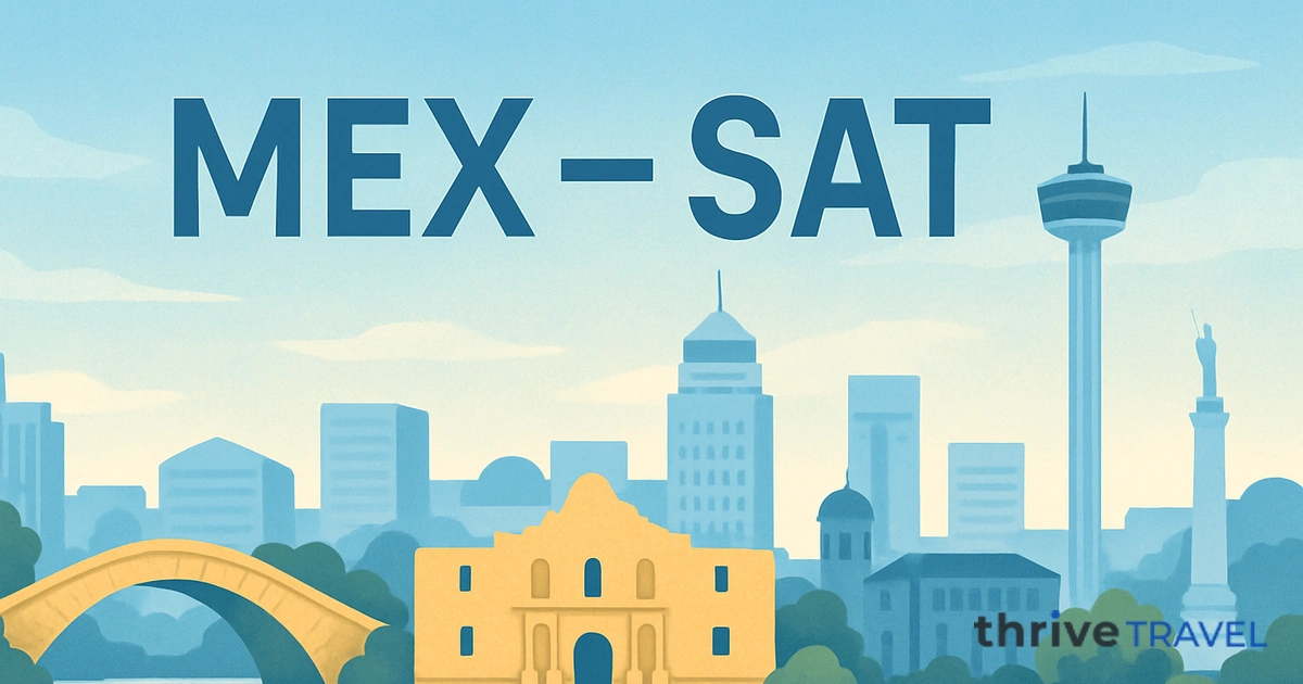 Mexico City to San Antonio