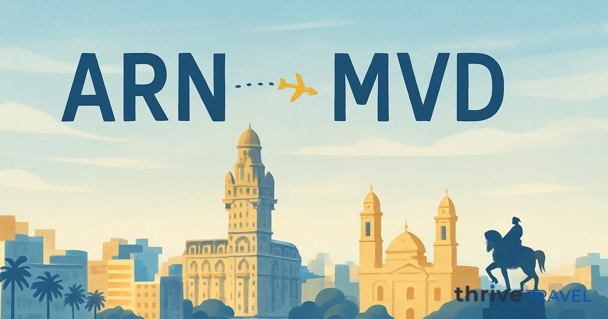 Stockholm to Montevideo