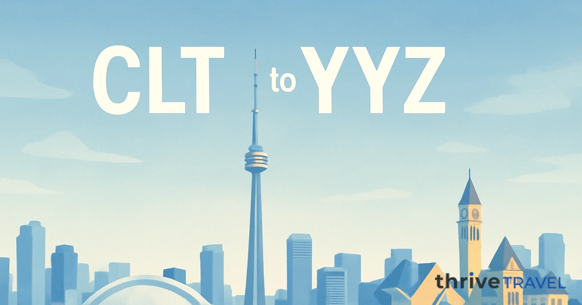 Charlotte to Toronto