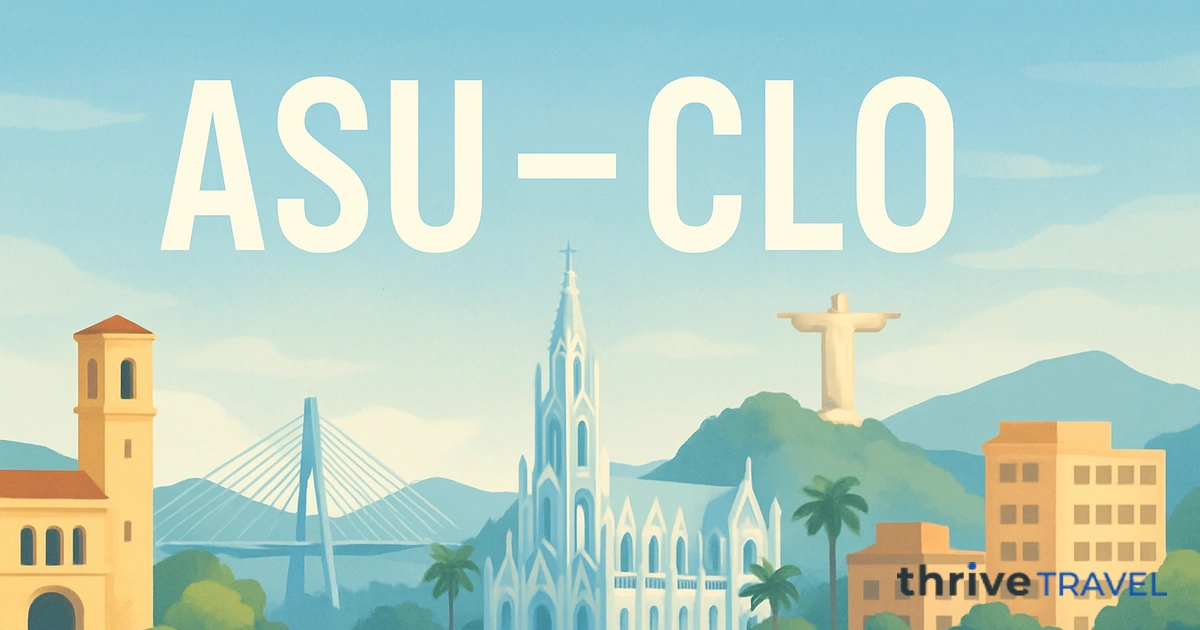 Asunción to Cali