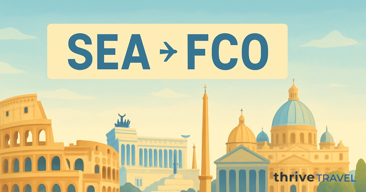 Seattle to Rome