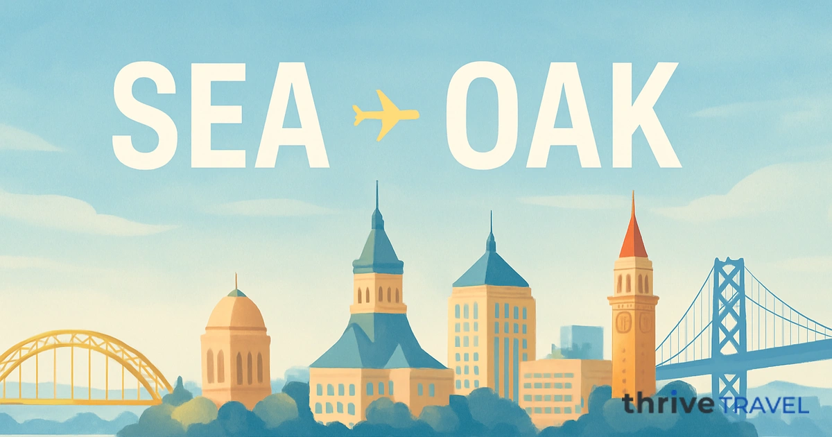 Seattle to Oakland