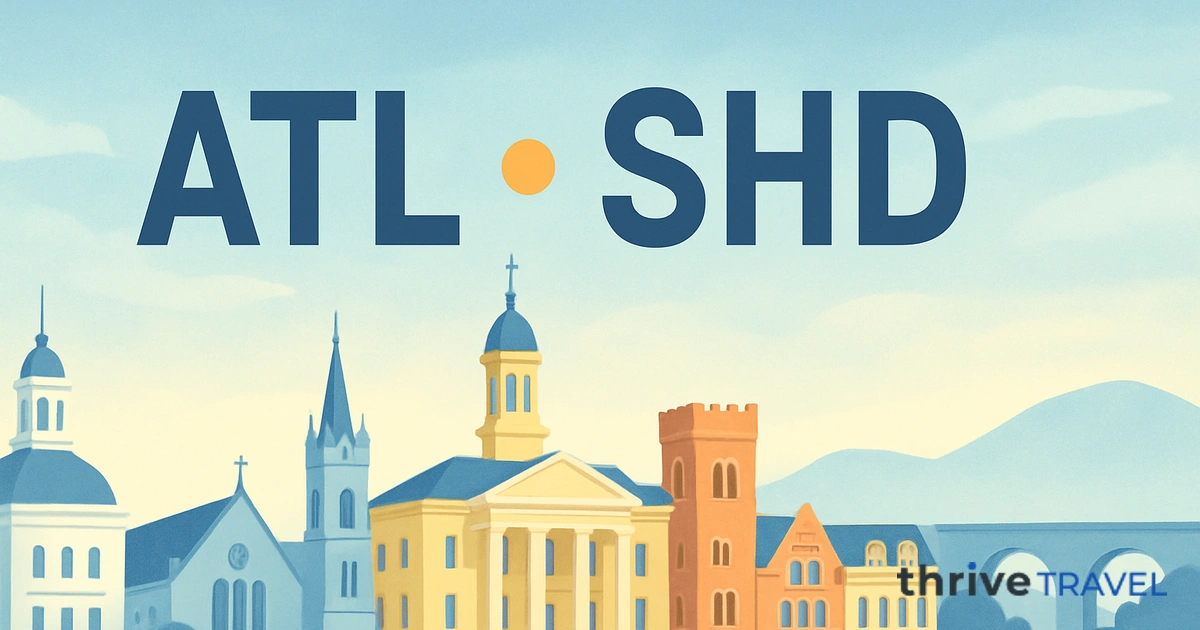 Atlanta to Staunton