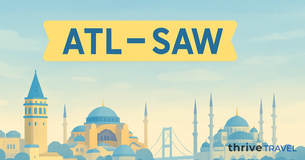 Atlanta to Istanbul
