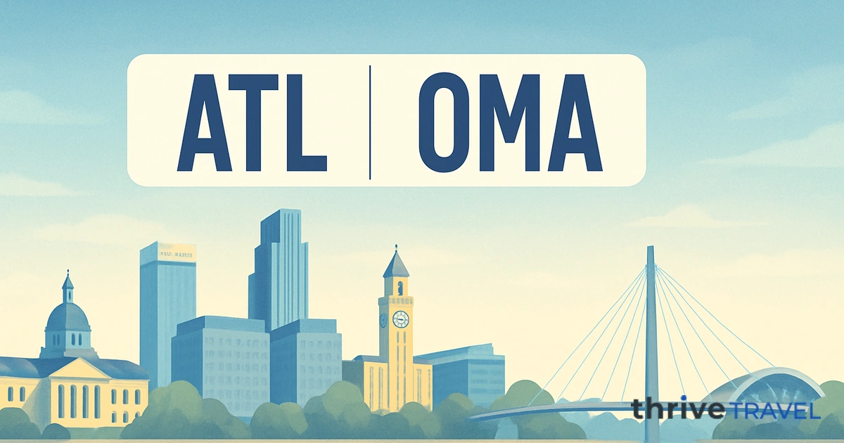 Atlanta to Omaha