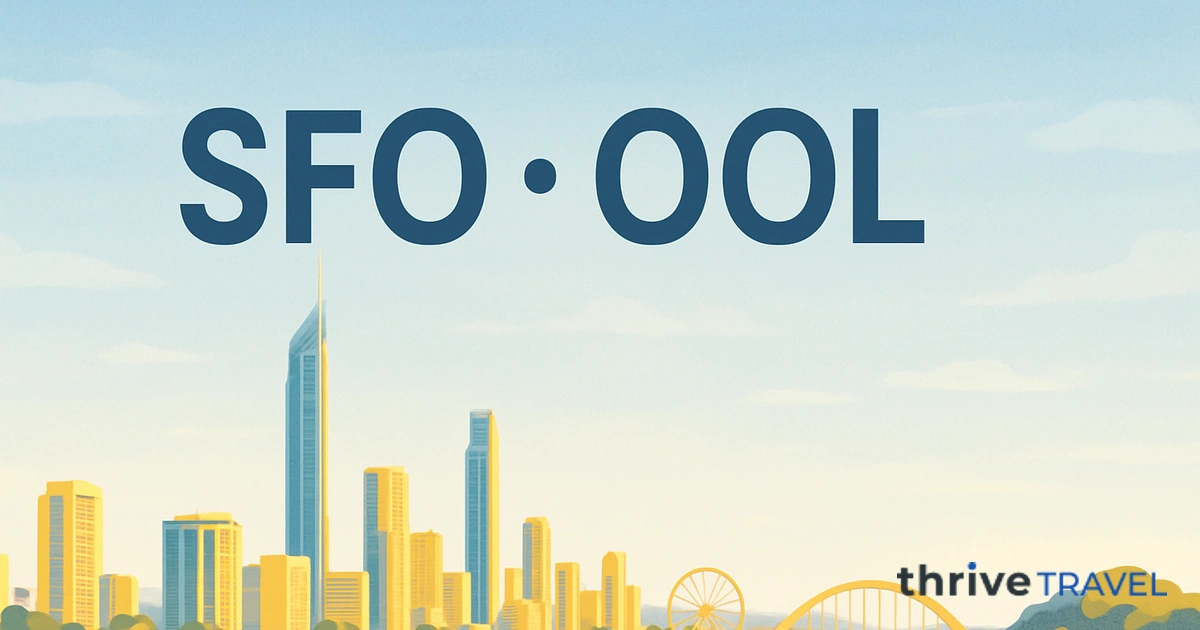 San Francisco to Gold Coast