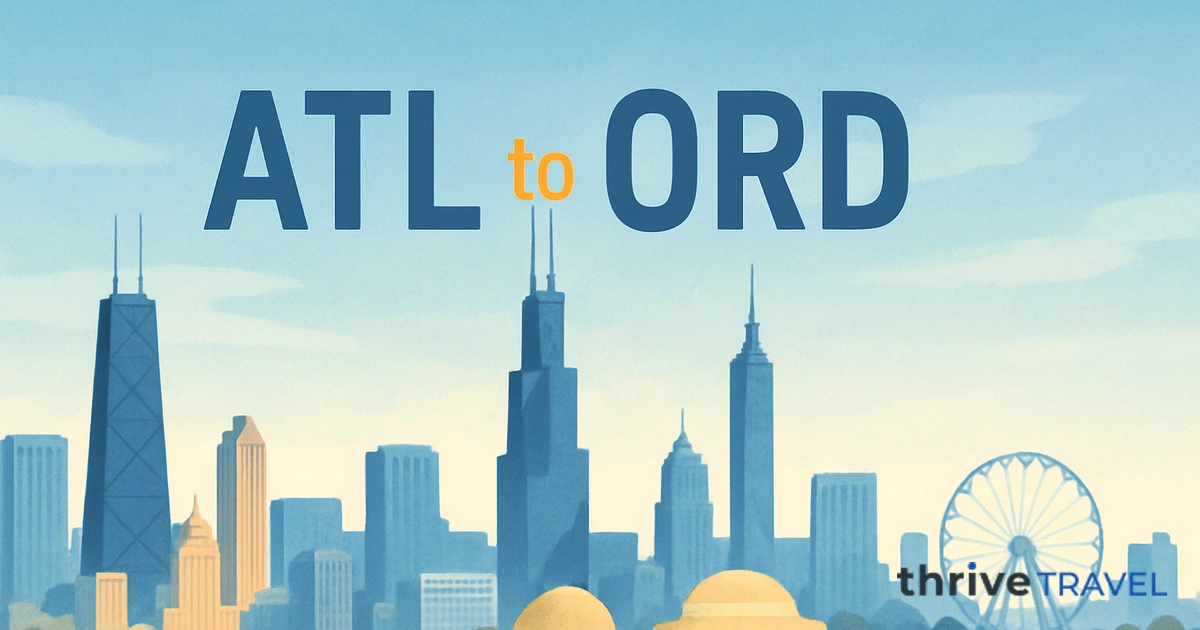Atlanta to Chicago