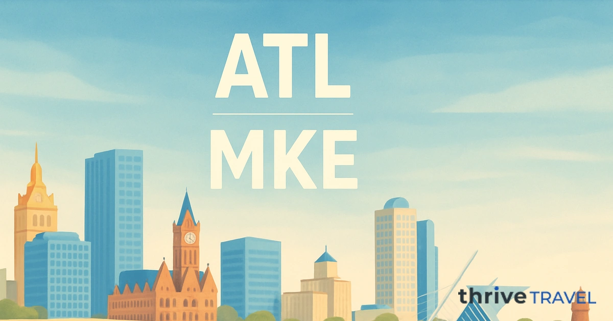 Atlanta to Milwaukee