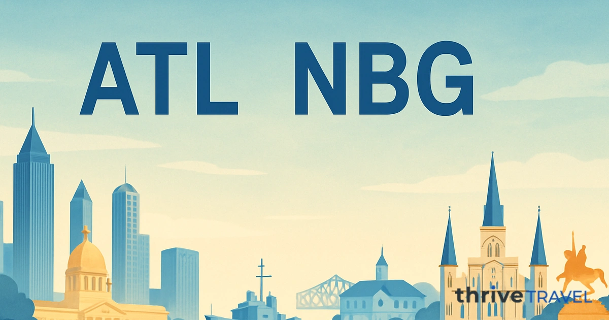 Atlanta to New Orleans
