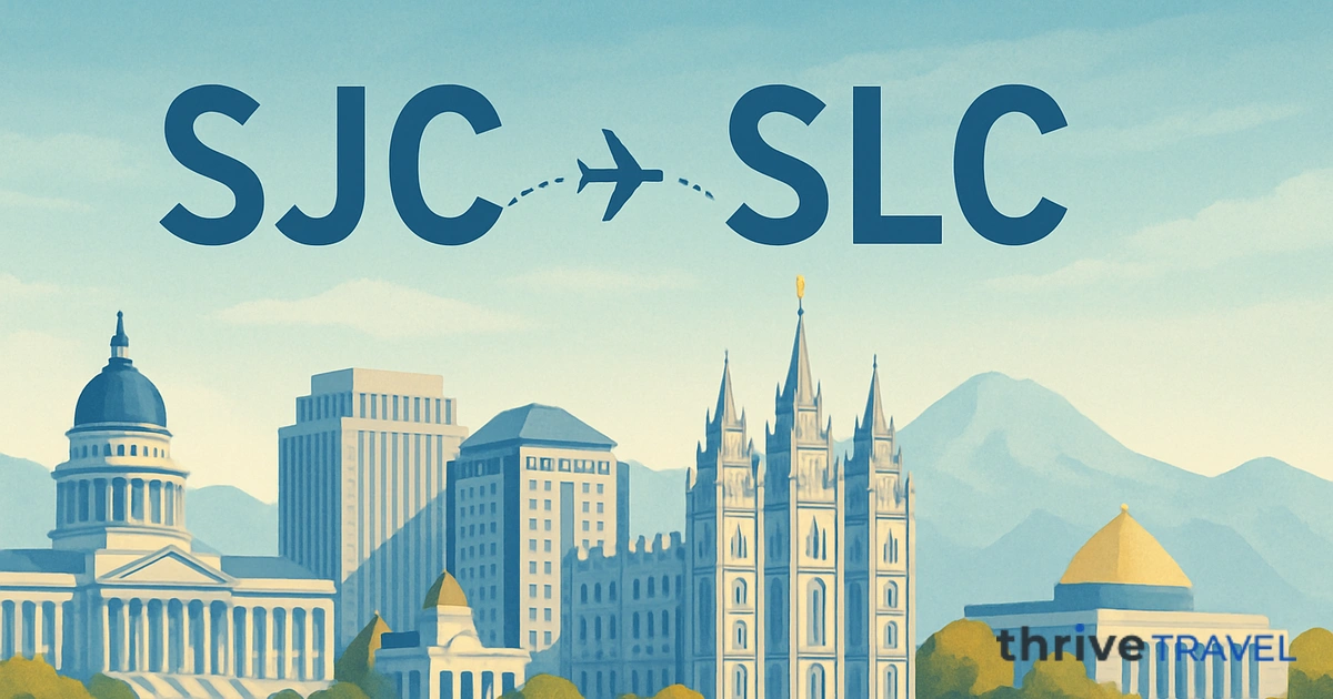 San Jose to Salt Lake City