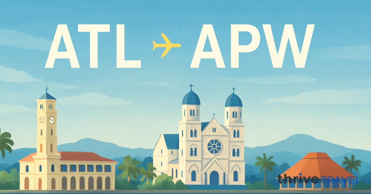 Atlanta to Apia