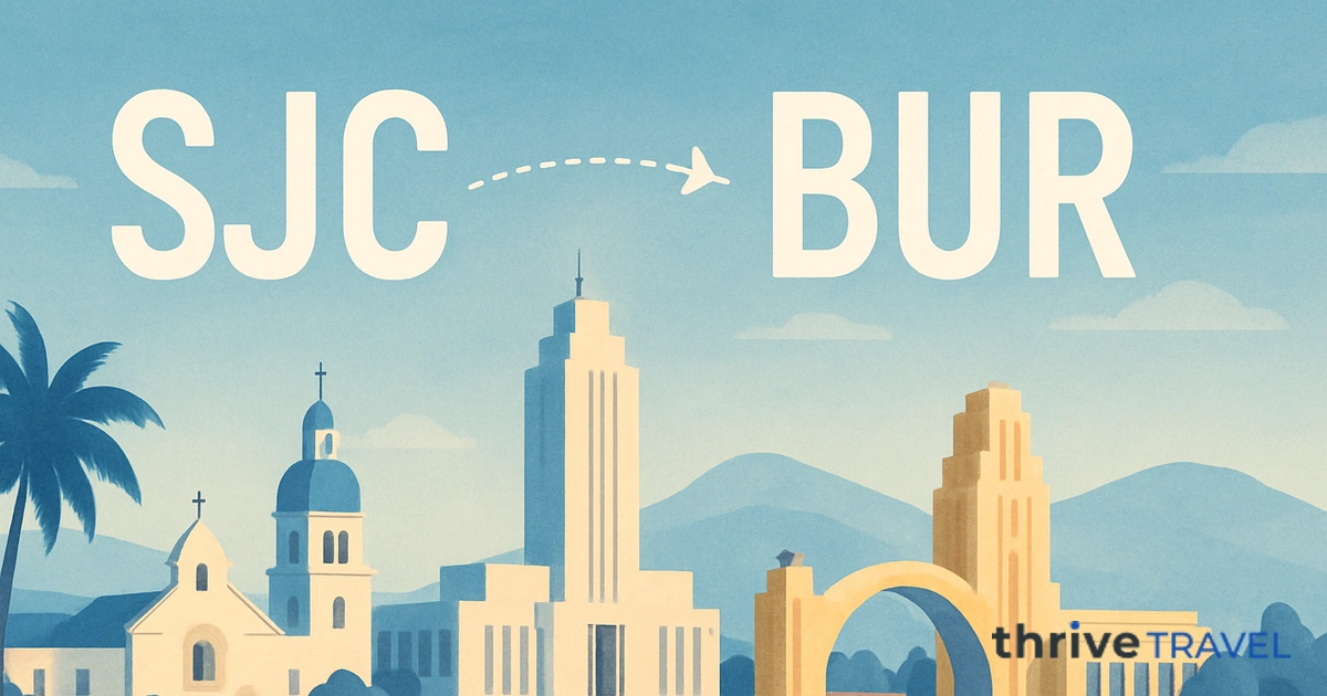 San Jose to Burbank
