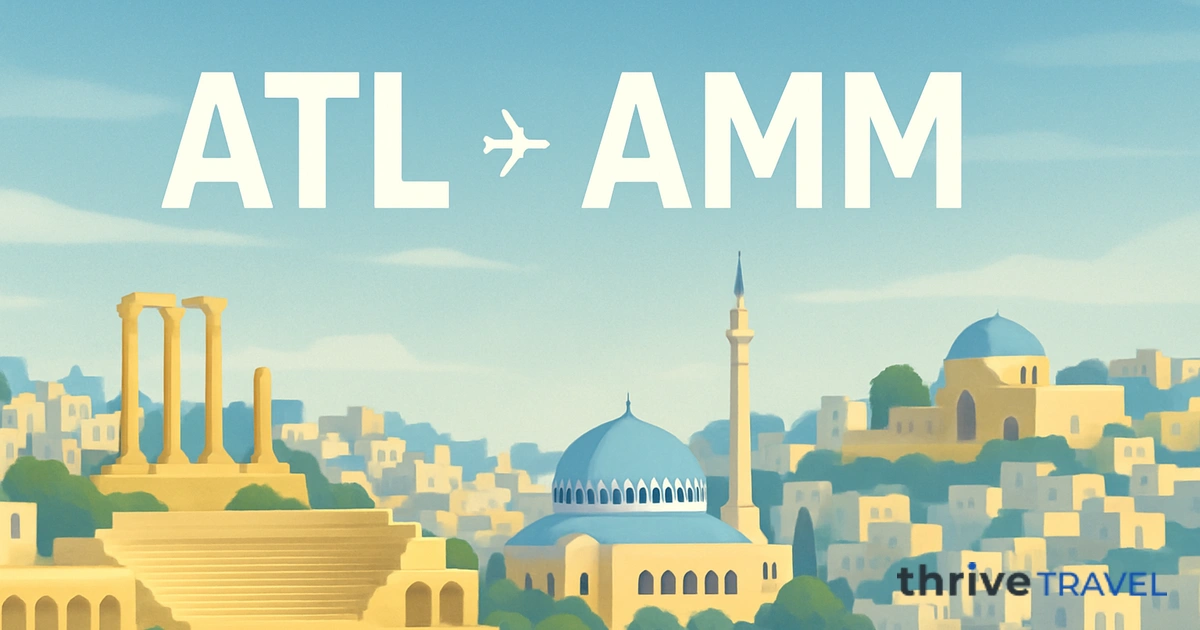 Atlanta to Amman