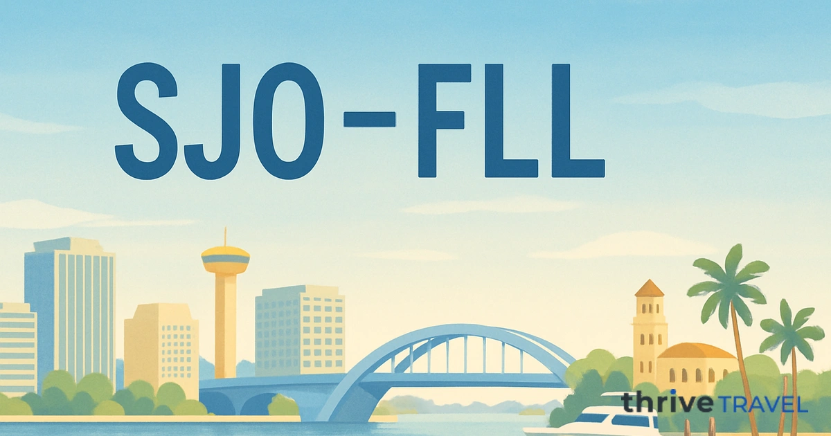 San Jose to Fort Lauderdale