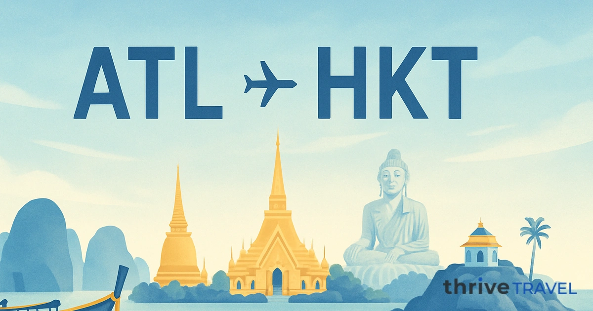 Atlanta to Phuket