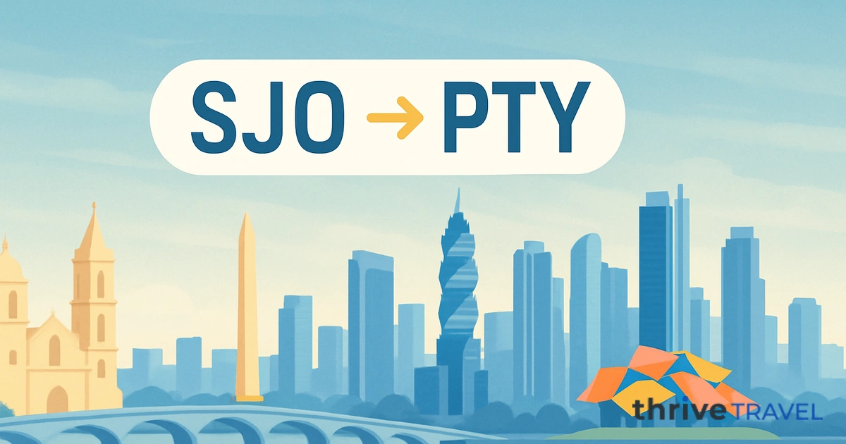 San Jose to Panama City