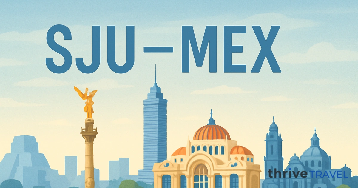 San Juan to Mexico City