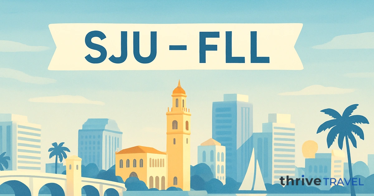 San Juan to Fort Lauderdale