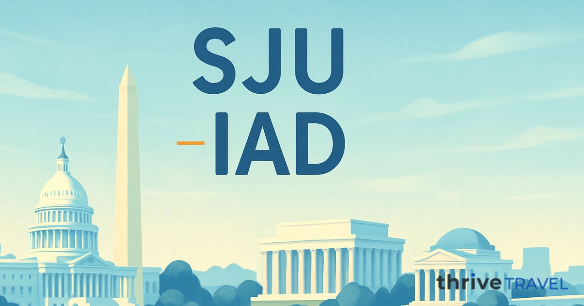 San Juan to Washington