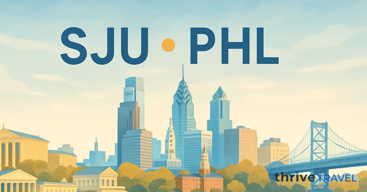 San Juan to Philadelphia