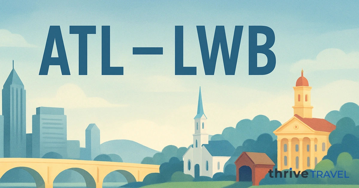 Atlanta to Lewisburg
