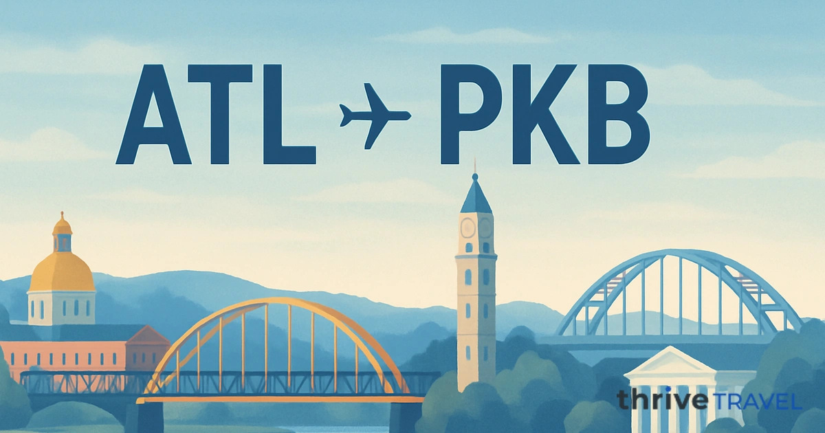 Atlanta to Parkersburg