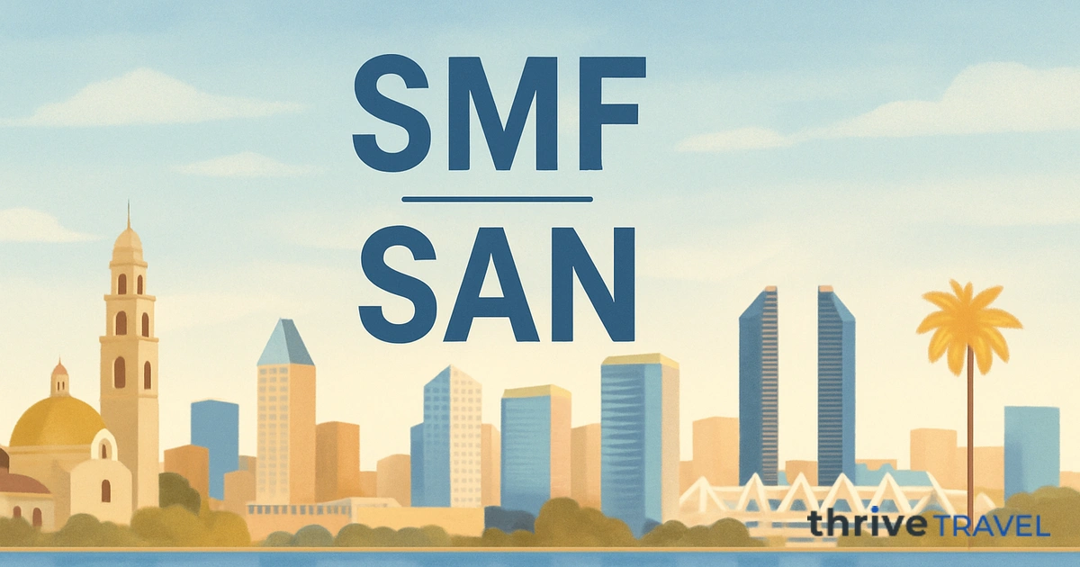 Sacramento to San Diego