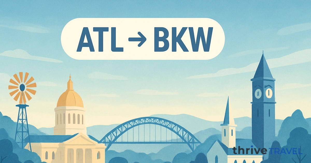 Atlanta to Beckley