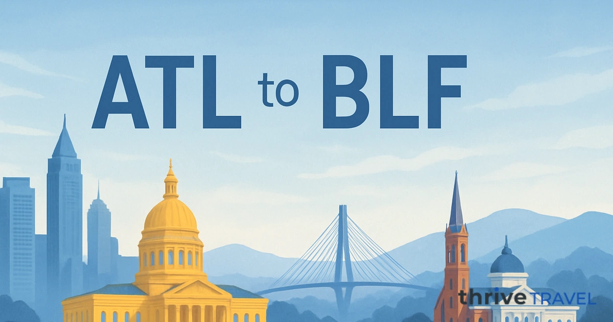 Atlanta to Bluefield