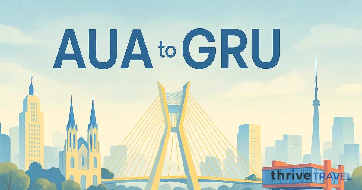 Aruba to São Paulo