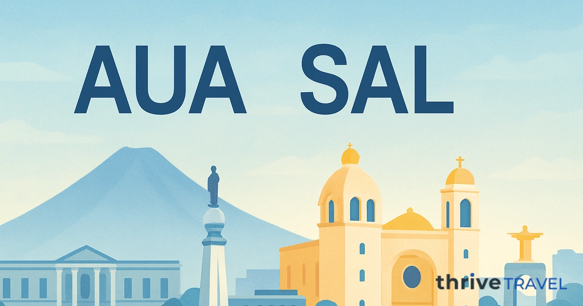 Aruba to San Salvador