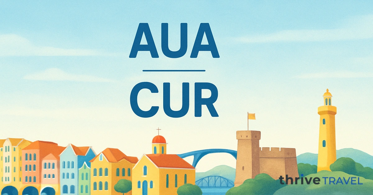 Aruba to Curaçao