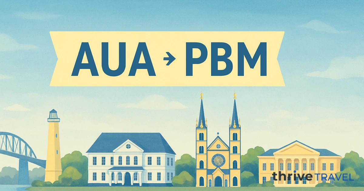 Aruba to Paramaribo