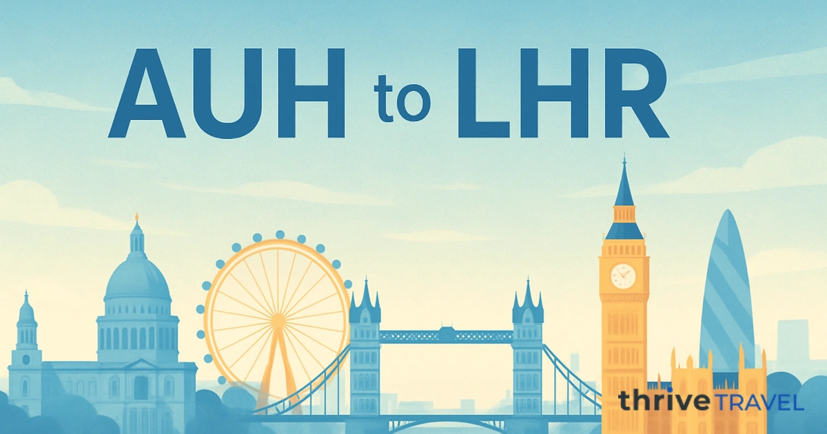 Abu Dhabi to London