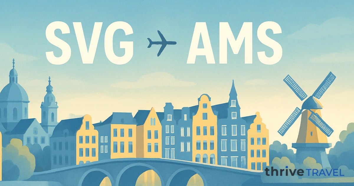 Stavanger to Amsterdam