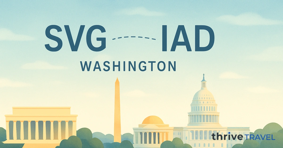 Stavanger to Washington